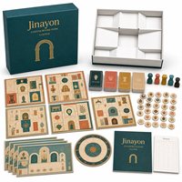 Jeu de société d'exploration muséale coopératif personnalisé, boîte rigide, puzzle d'artefacts, jeu de stratégie pour la formation en classe
