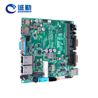 Intel Celeron J6412 ordinateur monocarte industriel SBC 2 Lan 6Com DDR4 4G/Wifi/BT X86 PC intégré sans ventilateur Nano Itx carte mère