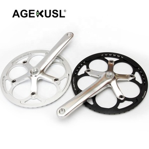 Aceoffix 130 BCD 50T A7075 protector de aleación anillo de cadena de bicicleta de una sola velocidad Uso de rueda de cadena para bicicleta plegable Brompton Fnhon <span class=keywords><strong>Dahon</strong></span> - Product Image 6
