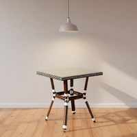 Fauteuil simple d'extérieur moderne en corde tressée pour balcon, mobilier de terrasse et de jardin, ensemble de salon de balcon - Vente en gros