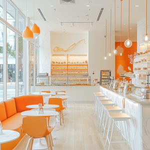 New Design Bakery <b>Display</b> Cases Custom Wooden <b>Cake</b> Showcase Bakery <b>Display</b> <b>Cabinet</b> for Booth - Product Image 1