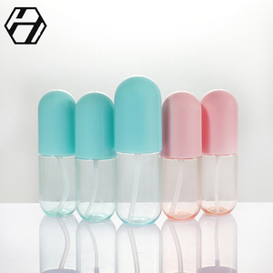 30ml 50ml <span class=keywords><strong>60ml</strong></span> 70ml 80ml 100ml viên thuốc nhựa đầy màu sắc hình viên nang Chai nhựa PET với đầu phun sương - Product Image 2