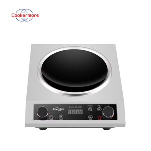 Thương mại Nhà Bếp 3500 Wát thép không gỉ nhà hàng thiết bị gốm điện Thương mại Nhà Bếp cảm ứng nồi - Product Image 1