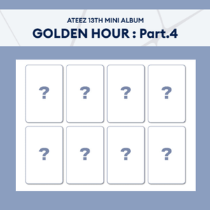 KPOP ATEEZ 13º Mini Álbum GOLDEN HOUR Part.4 Álbum Musical Oficial Coleccionable Regalo para Fans del Grupo de Chicos Coreanos Mercancía - Product Image 6