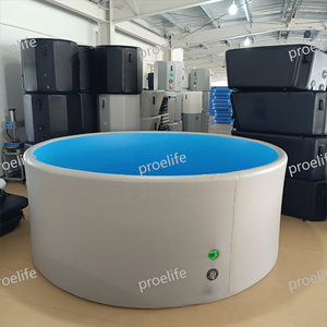 PROELIFE Baignoires gonflables modernes à double couche en bâche PVC pour 2 à 4 personnes, bain <span class=keywords><strong>de</strong></span> glace extérieur autonome, spa <span class=keywords><strong>de</strong></span> <span class=keywords><strong>récupération</strong></span> - Product Image 5