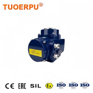 CE IP68 220V AC/380VAC 24VDC pour vanne à bille à quart de tour et pour milieux aqueux TOP-105 Options de tension multiples Fonctionnement efficace - Product Image 5