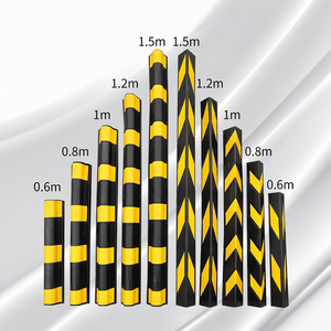 Protection d'angle en caoutchouc réfléchissant de 800 mm <span class=keywords><strong>moins</strong></span> chère pour le stationnement - Product Image 1