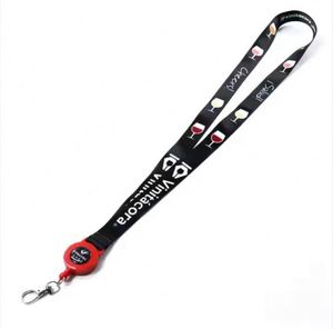 Custom Logo Badge Reel <b>Polyester</b> Id Long <b>Lanyard</b> - Product Image 1