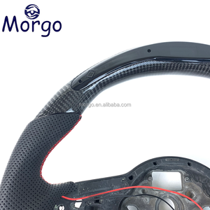 Volante de fibra de carbono LED personalizado para Volkswagen para MK7 GTI GTD <span class=keywords><strong>Golf</strong></span> 7 - Product Image 2