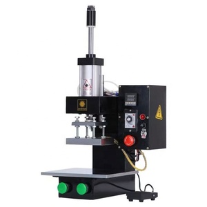 Machine de marquage à chaud multifonctionnelle pour logos, cuir, gaufrage, avec moule en cuivre et presse à chaud - Product Image 6