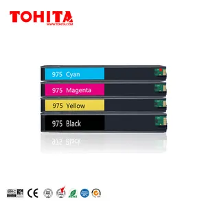 Ink cartridge 975A for HP PageWide 352 377 452 477 552 577 Managed P55250 57750 cartridge ink 55250 TOHITA