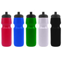 Bouteille d'eau de sport à visser réutilisable avec logo personnalisé promotionnel, bouteille d'eau de fête sportive, bouteille d'eau de sport portable, bouteille d'eau bon marché
