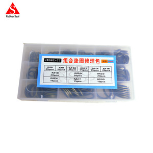 245pcs sửa chữa <span class=keywords><strong>Kit</strong></span> tự làm trung tâm ngoại quan máy giặt con dấu Gasket sửa chữa thiết lập màu FKM NBR cao su kim loại <span class=keywords><strong>dowty</strong></span> con dấu <span class=keywords><strong>Kit</strong></span> - Product Image 5