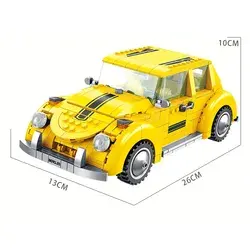 Panlos 621019 transformación <span class=keywords><strong>Optimus</strong></span> Robot modelo <span class=keywords><strong>2</strong></span> en 1 deformación ingeniería coche bloques de construcción juguetes pequeños ladrillos - Product Image 5