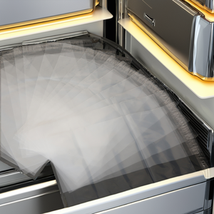 Bolsas de Sellado al Vacío Transparentes CPP a Prueba de Humedad con Cierre Autoadhesivo para Ensaladas, Chicles, Pan, Alimentos para Bebés - Product Image 2