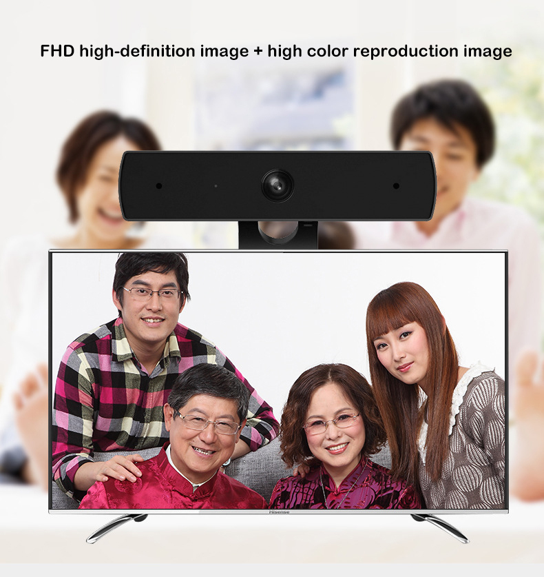 Widescreen Digital Camera Ultra Narrow Edge Full HD 1080p Web Camera