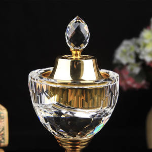 Bakhoor K9 in Cristallo Lucido Trasparente all'Ingrosso, Tendenza Moda per Decorazione Casa, Stile Medio Orientale, Forma Personalizzata, Marca Jingpai - Product Image 3