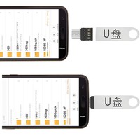 Adaptador de Tipo C a USB 2.0, Conector OTG de Micro USB Macho a USB A Hembra para Samsung, Xiaomi, Huawei