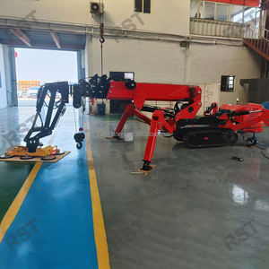 Grue araignée RST L-443 de <span class=keywords><strong>3</strong></span> tonnes avec ventouse pour verre, télécommande, nacelle et flèche de déplacement - Product Image 2