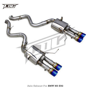 Système d'échappement Catback avec silencieux arrière à soupapes Auto 2.5 pouces pour BMW M3 E90/E92/E93 V8 4.0L 2008-2013 SUS304, compatible avec l'échappement d'origine - Product Image 6