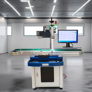 Machine de marquage laser à fibre BMG à mise au point automatique 50W, mini, portable, facile à utiliser, pour gravure haute vitesse sur métal et non-métal - Product Image 1