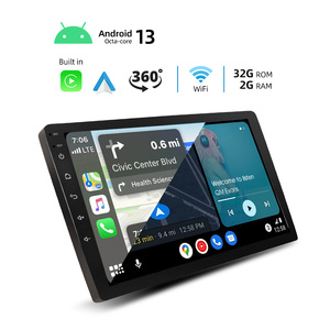 Ritmo de alta calidad de la pantalla táctil del coche Android Radio 9 pulgadas diamante 2 Din coche Cd/DVD Android 2 + 32G 4 + 64G BT GPS REPRODUCTOR DE DVD del coche - Product Image 2