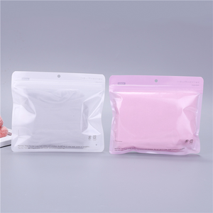 De embalaje de la ropa interior de los hombres al por mayor las mujeres PET bolsa Ziplock bolsas de plástico transparentes bolsas de embalaje Hang Hole - Product Image 2