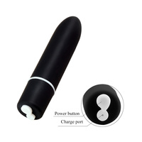 Vibrateur rechargeable Great Force en forme de rouge à lèvres, jouet sexuel pour femme, puissant stimulateur féminin, mini vibrateur balle pour adulte