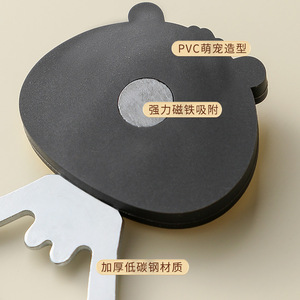 Cartoon Animal Shape Magnetic Bottle <b>Opener</b> Portable Beer <b>Opener</b> Refrigerator Magnet Household Cap Opening Tool - Product Image 3