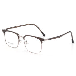 Danyang – montures de lunettes rectangulaires pour hommes, monture complète, anti-uv, pour la myopie, 98355 - Product Image 2