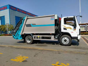 Camión de Basura Compactador Hidráulico de 12 Metros Cúbicos Directo de Fábrica para Saneamiento Municipal - Product Image 5