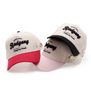 Gorras de Béisbol de Cinco Paneles, Bicolor, 100% Algodón, Personalizables, Gorras Deportivas con Logotipo Bordado en 3D para Hombre - Product Image 5