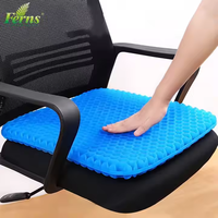 Coussins de siège en gel de soulagement de la pression orthopédique ergonomique pour conducteurs de voitures