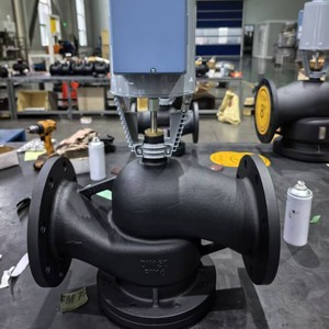 Vanne électrique bidirectionnelle Cas, DN50, DN100, DN150, joint souple, norme nationale, vanne de régulation d'eau - Product Image 1