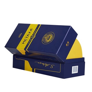 กล่องของขวัญไวน์ฝาพับยาวขายดีกล่องของขวัญไวน์ cajo de regalo de <span class=keywords><strong>Vino</strong></span> Larga de lujo CON <span class=keywords><strong>Tapa</strong></span> abatible personalizada (mayoreo) - Product Image 1