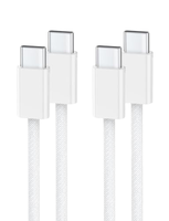 Câble de charge rapide USB-C tressé 2m 6A, câble de synchronisation de données compatible avec iPhone, Samsung, tablette, téléphone portable, cordon de chargeur