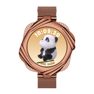 Montre connectée AW5 2025 pour femmes, écran AMOLED de 1,09 pouce, cadre rotatif, appel BT, application FitCloudPro - Product Image 3