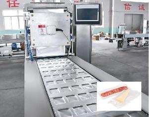 Carton máy thực phẩm takeout máy đóng gói bộ phim kéo dài đóng gói bánh sandwich niêm phong khay niêm phong nhà máy đóng gói pho mát - Product Image 3