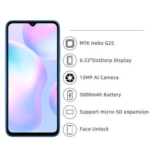 Vente en gros de téléphones mobiles <span class=keywords><strong>Xiaomi</strong></span> <span class=keywords><strong>Redmi</strong></span> 9A LTE 64 Go et 128 Go de stockage, double carte, langues d'exploitation variées, smartphones - Product Image 5