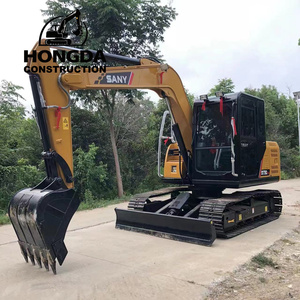 Sany 75C เครื่องจักรมือสองขนาด7ตันสำหรับรถขุดมือสองสำหรับงานก่อสร้างเครื่องยนต์อีซูซุวาล์วไฮดรอลิก PLC - Product Image 3