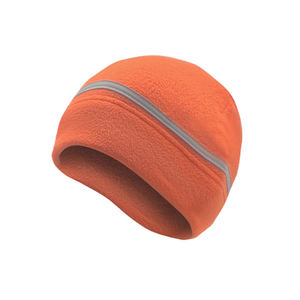 Gorro de <span class=keywords><strong>rayas</strong></span> reflectantes polares para mujeres y hombres, gorro reflectante de seguridad para ciclismo de noche de invierno - Product Image 5