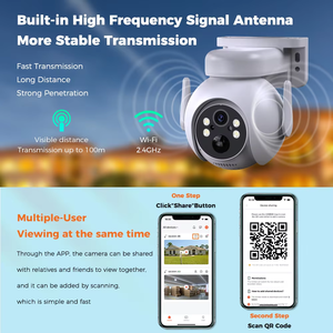 Tuya Ứng Dụng Thông Minh 3.0MP <span class=keywords><strong>Wifi</strong></span>/4G Không Dây <span class=keywords><strong>IP</strong></span> Máy Ảnh Đầy Đủ Màu Sắc Ban Đêm Máy Ảnh Với Năng Lượng Mặt Trời Bảng Điều Khiển 7800MAh Sạc Li-Pin PIR - Product Image 5