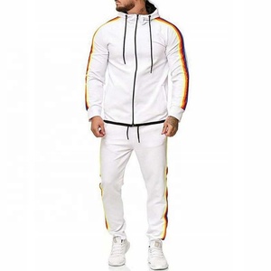 Ensemble de survêtement deux pièces pour homme, grande taille, sport, fitness, jogging, survêtement, survêtement, logo personnalisé, designs en gros - Product Image 1