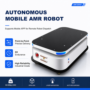 Base de robot mobile E80, capacité 300 kg, châssis de navigation autonome LiDAR SLAM pour la logistique et la livraison en intérieur, SDK ouvert - Product Image 3