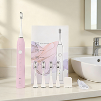 Produits de soins personnels et de beauté, batterie longue durée 2000 mAh, CE/RoHS, brosse à dents électrique intelligente portable, coffret cadeau de luxe pour les voyages