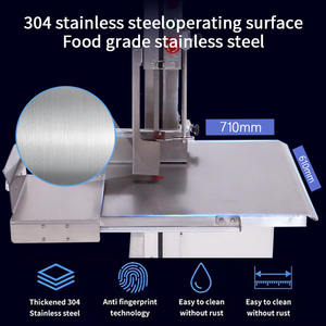 เครื่องเลื่อยกระดูกเนื้อวัวเชิงพาณิชย์ รุ่นใหม่ สำหรับ<span class=keywords><strong>เนื้อ</strong></span>แช่แข็ง เครื่องเลื่อยกระดูกไฟฟ้าสำหรับร้านขายเนื้อ เครื่องตัด<span class=keywords><strong>เนื้อ</strong></span> - Product Image 2