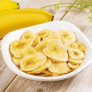 Высокое качество по Заводской Цене Сушеные Банановые ломтики новый продукт по индивидуальному заказу чипсы из тропических фруктов