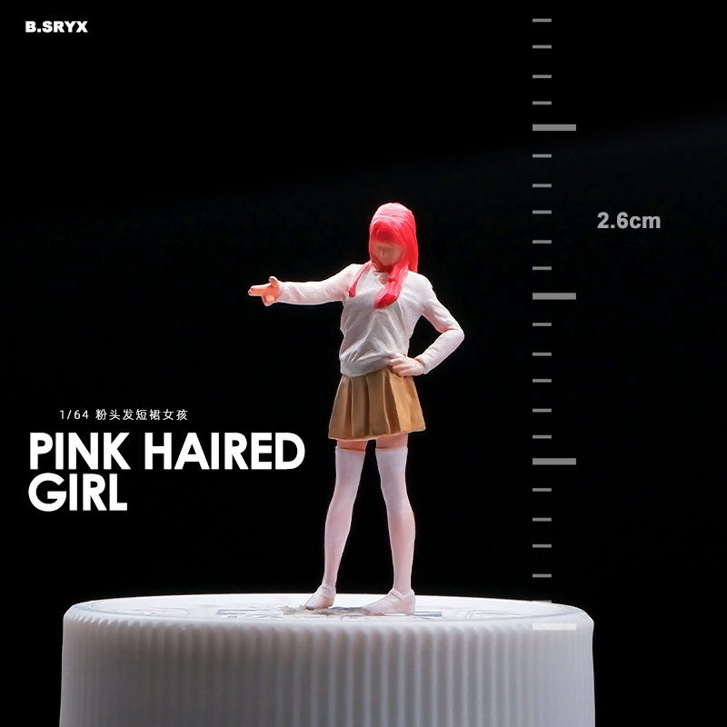#10  pink hair
