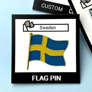 旗ピン 2カ国 磁気式 UAE メキシコ アメリカ バングラデシュ クロス ダブル フレンドシップフラッグ ガズデン イスラエル イタリア 旗ピン - Product Image 2