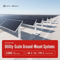 Panneau solaire bifacial double vitrage JA Solar JAM66D45 LB 615W 620W 625W 630W 635W 640W N-Type DeepBlue 4.0 Pro